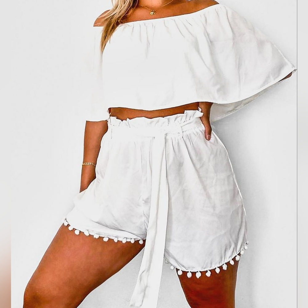White short set